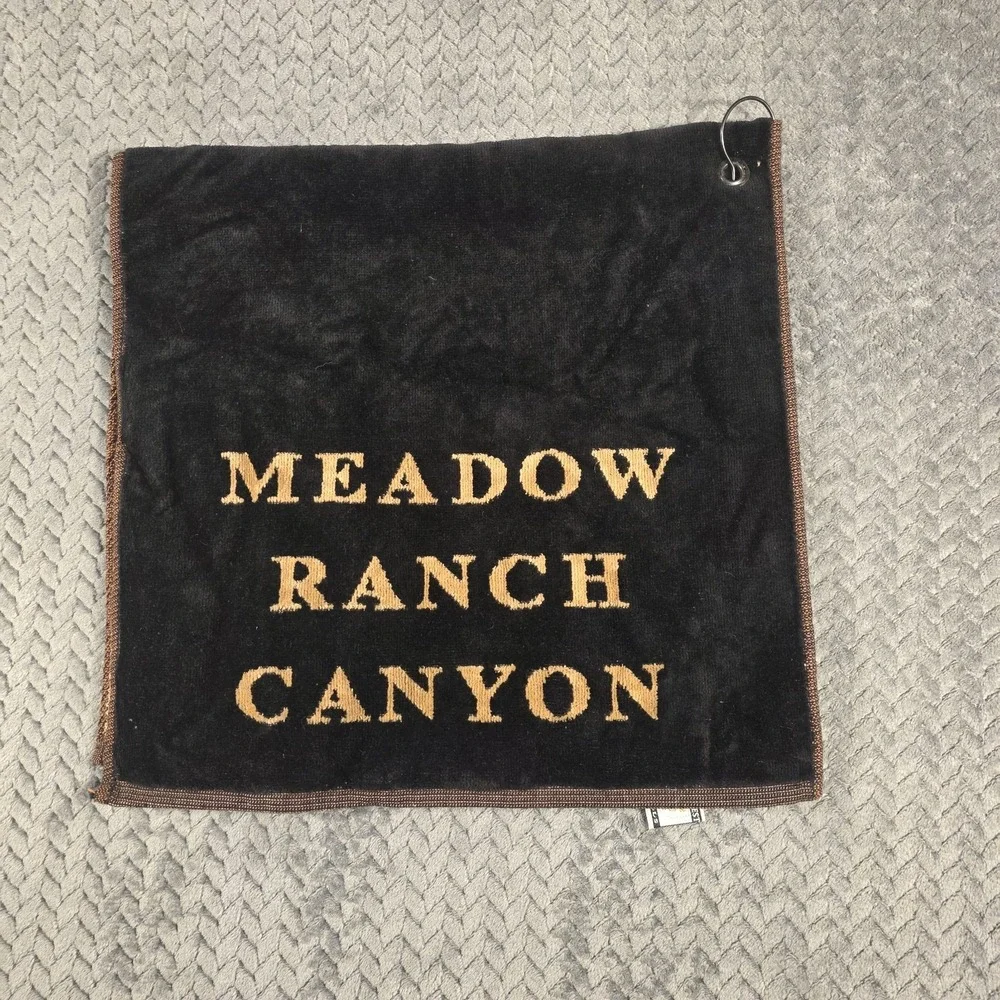 VTG 2004 Interchange Steele Canyon Meadow Ranch Pinecrest Mills Golf Towel 15x29
